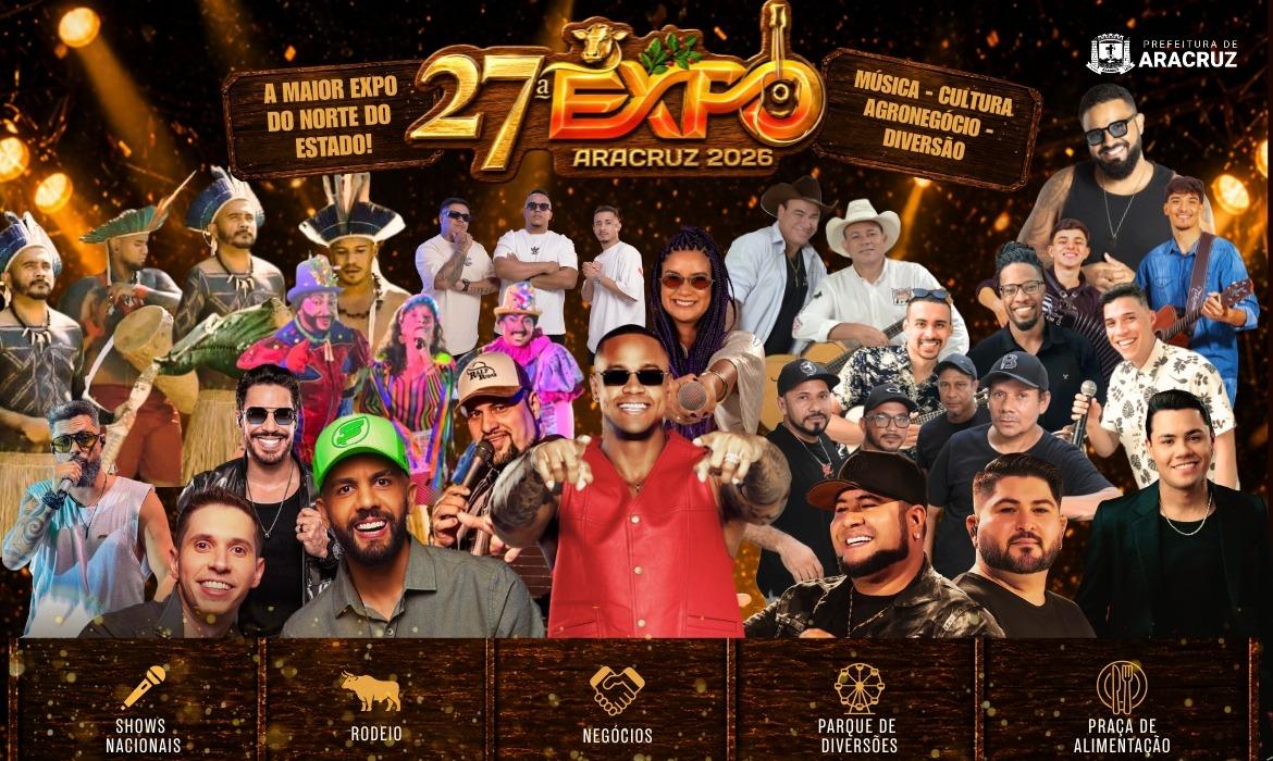 27ª Expo Aracruz: contagem regressiva para o maior evento do norte do Estado