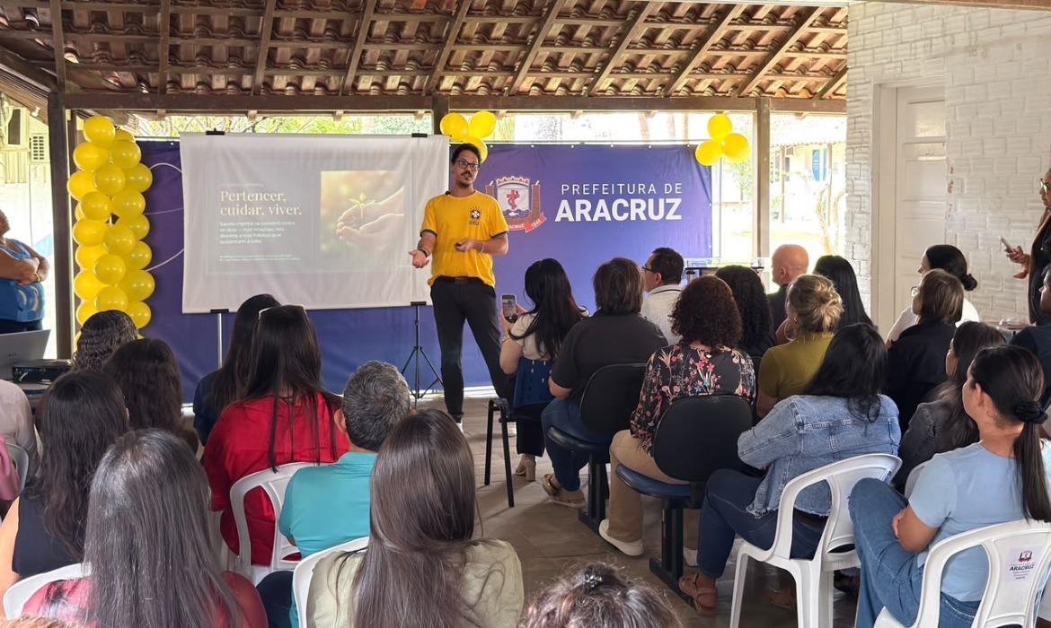 Setembro Amarelo: Prefeitura de Aracruz promove reflexão sobre saúde mental e valorização da vida