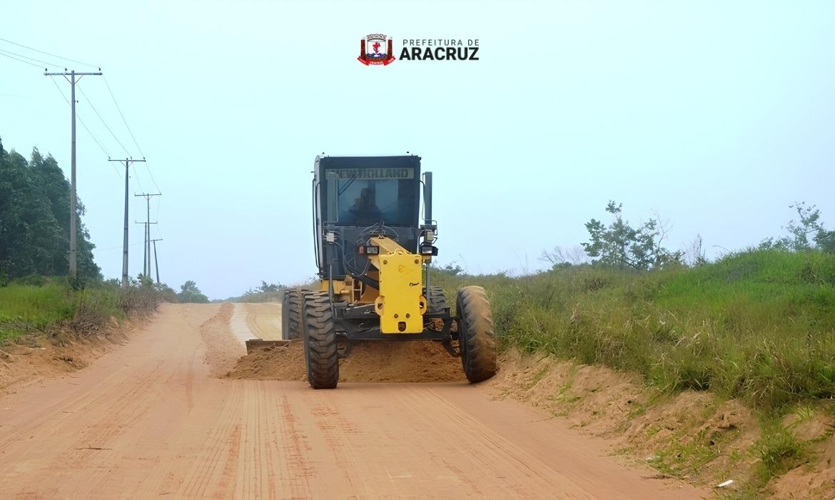 Obra de infraestrutura no valor de R$1.9 milhão beneficiará a comunidade de Comboios e região em Aracruz