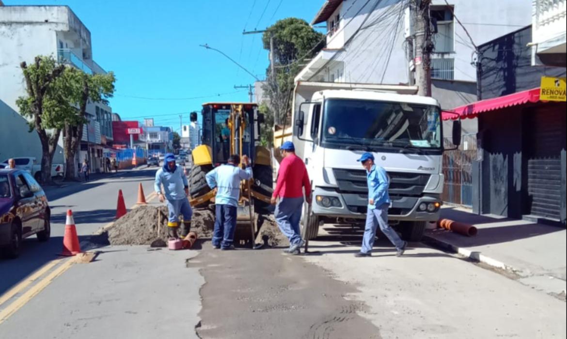 SAAE realiza última etapa de obra na Avenida Venâncio Flores neste domingo (27)