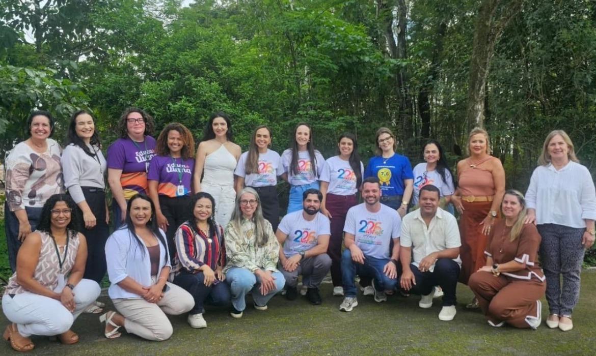 Aracruz recebe visita técnica pedagógica dos municípios de Linhares e Viana para troca de experiências em Educação Integral em Tempo Integral