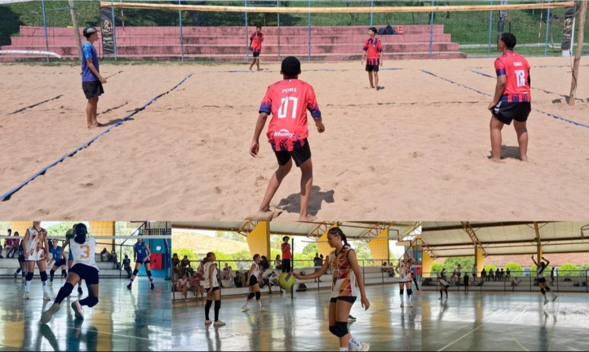Disputas de Vôlei de Praia e Futevôlei encerram a última semana dos Jogos Escolares Municipais de Aracruz (Joema) 2026