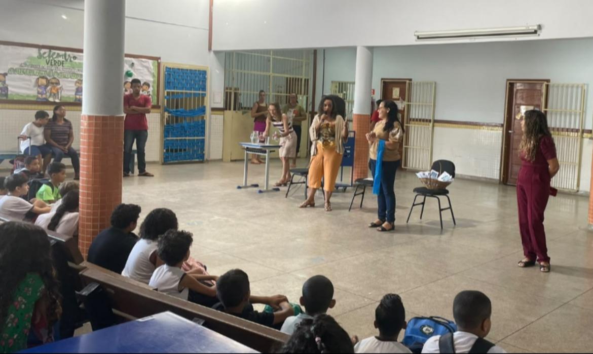 Setor de Educação Especial Inclusiva aborda a importância da inclusão e do respeito às diferenças na Emefti Honório Nunes de Jesus