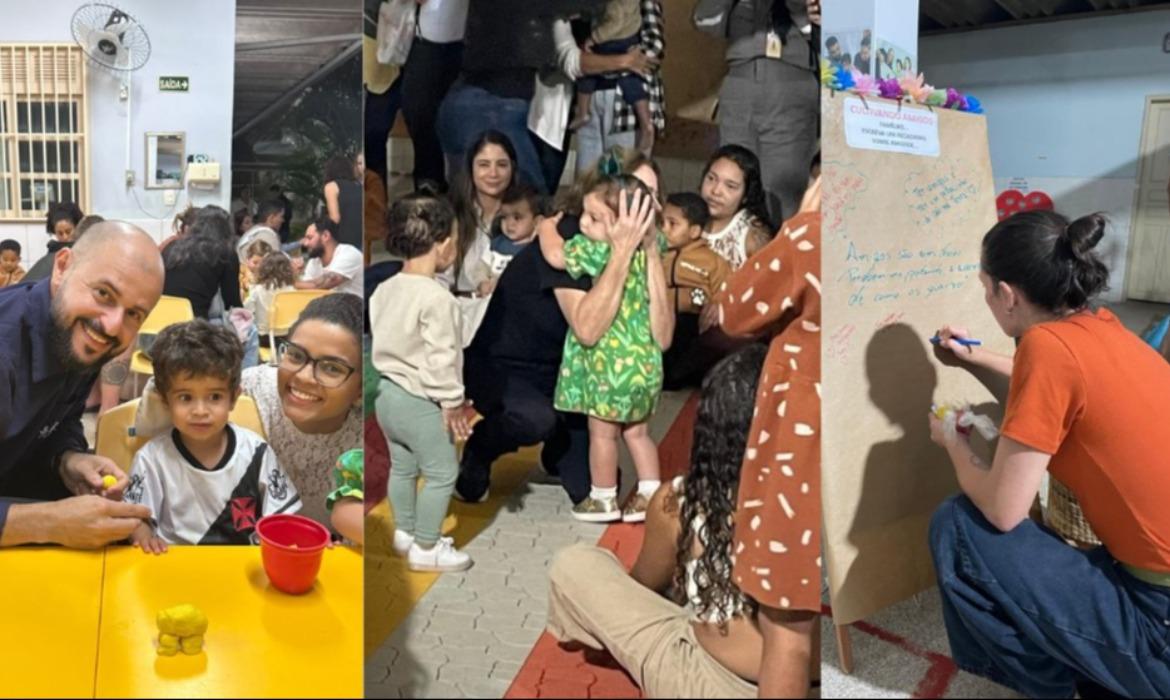 Projeto Cultivando Amigos: escola e família vivem noite especial e de construção de vínculos
