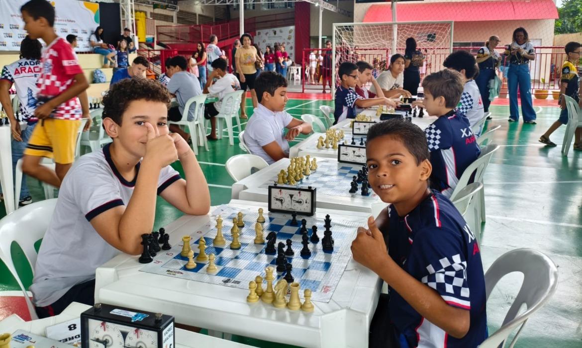Amizade e respeito ganham o tom na 9ª etapa do Circuito Municipal de Xadrez de Aracruz (Cimex)