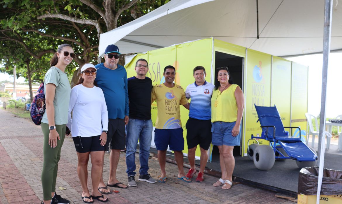 Prefeitura de Aracruz dá início às ações do Projeto Praia Acessível