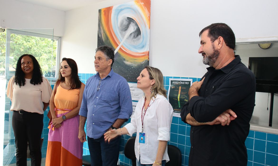 Executivo Municipal visita Centro Estadual de Educação Técnica (CEET) Talmo Luiz Silva, em João Neiva