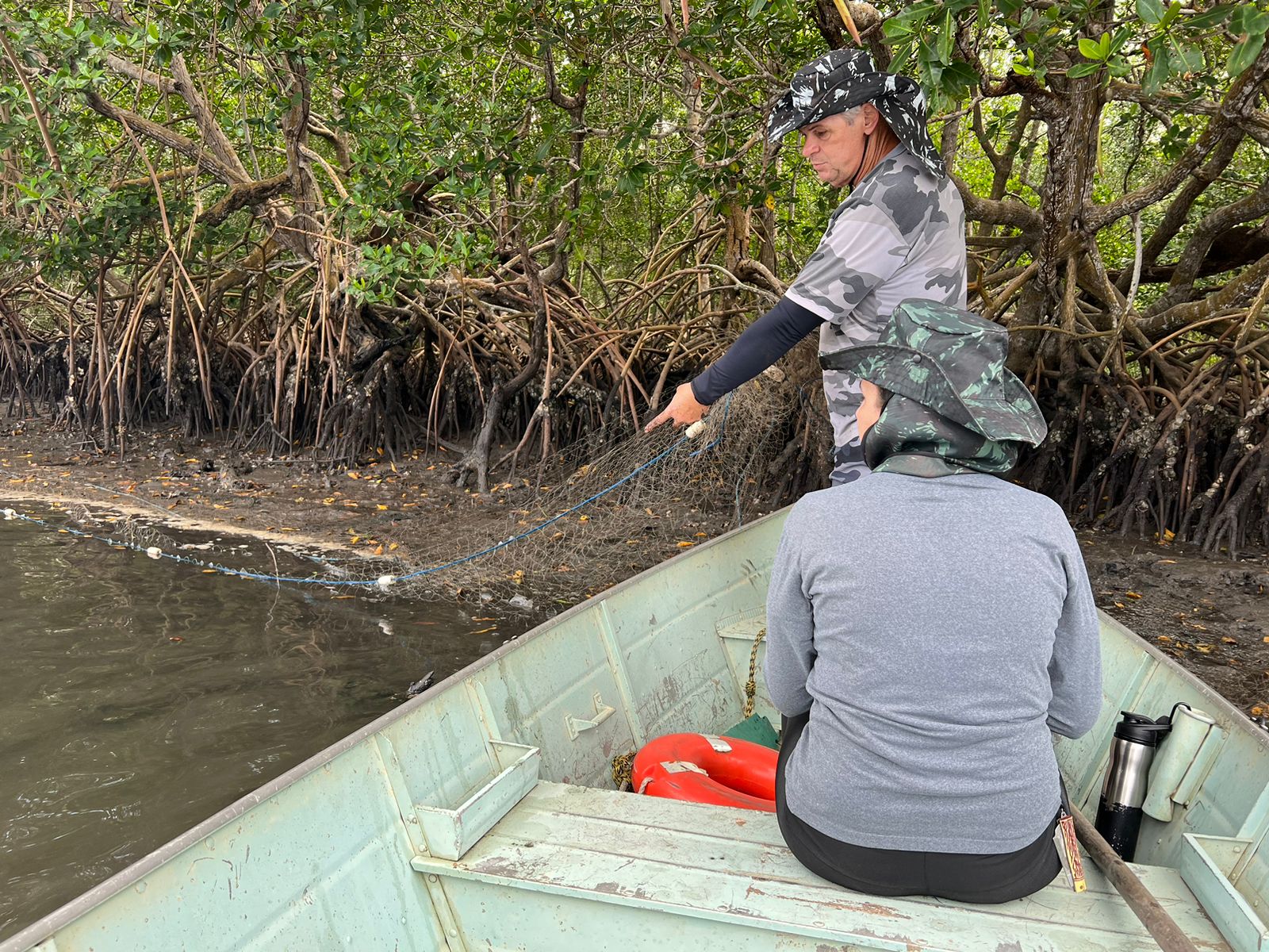 Operação de Fiscalização Ambiental apreende redes ilegais