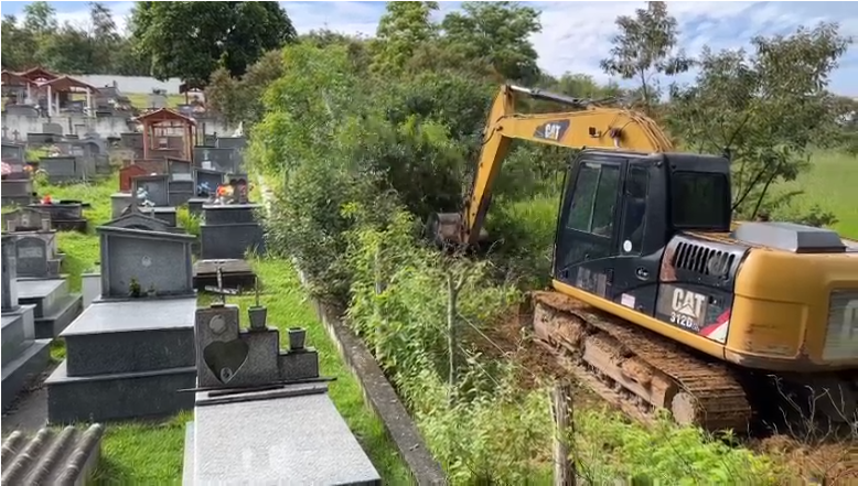 Prefeitura de Aracruz dá início aos trabalhos de ampliação do cemitério municipal de Guaraná