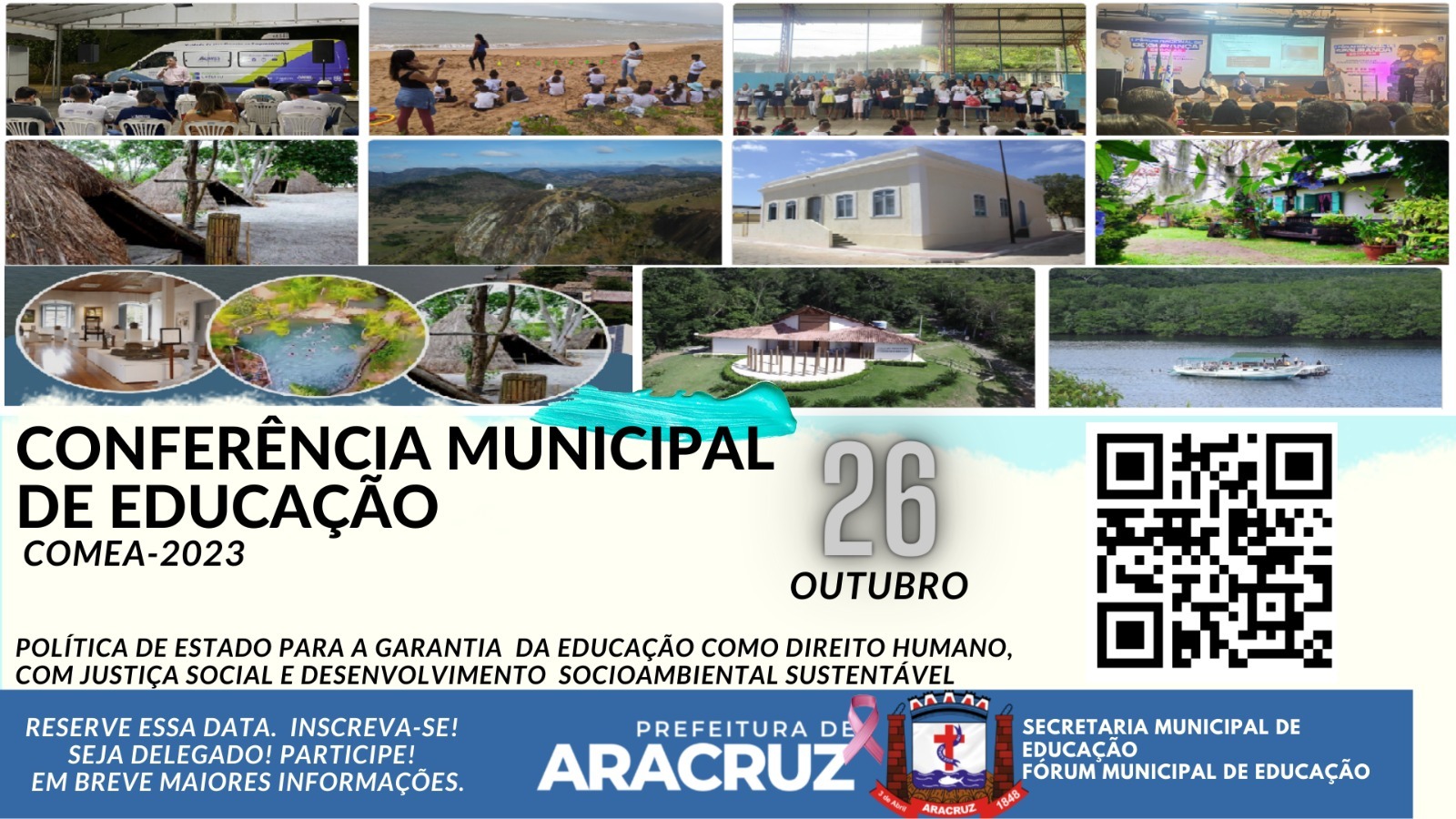 Conferência Municipal de Educação de Aracruz COMEA acontece nesta quinta feira