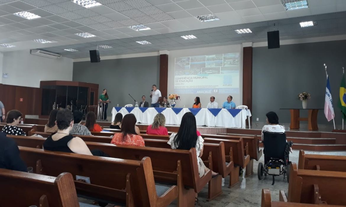 Conferência Municipal de Educação 2023 debate eixos temáticos e elege delegados para a Conferência Estadual de Educação 2023