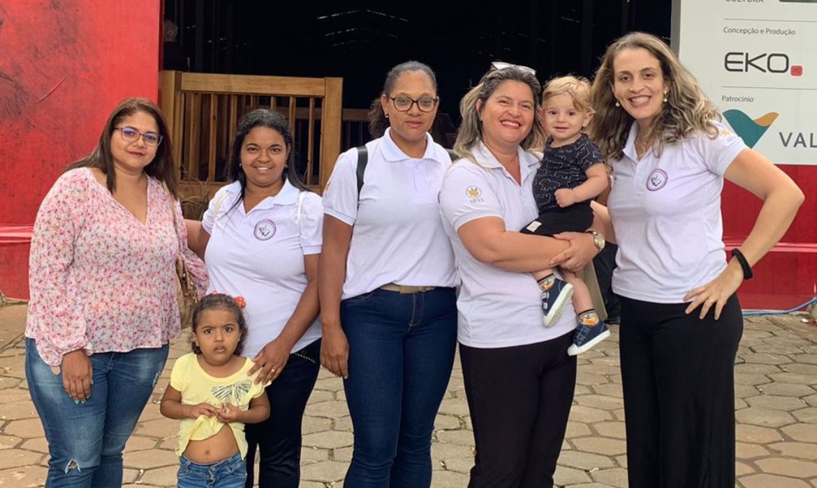 Estudantes do curso de Biblioteconomia da UFES através do polo Universidade Aberta do Brasil (UAB) realizam visita à exposição: O Extraordinário Universo de Leonardo da Vinci