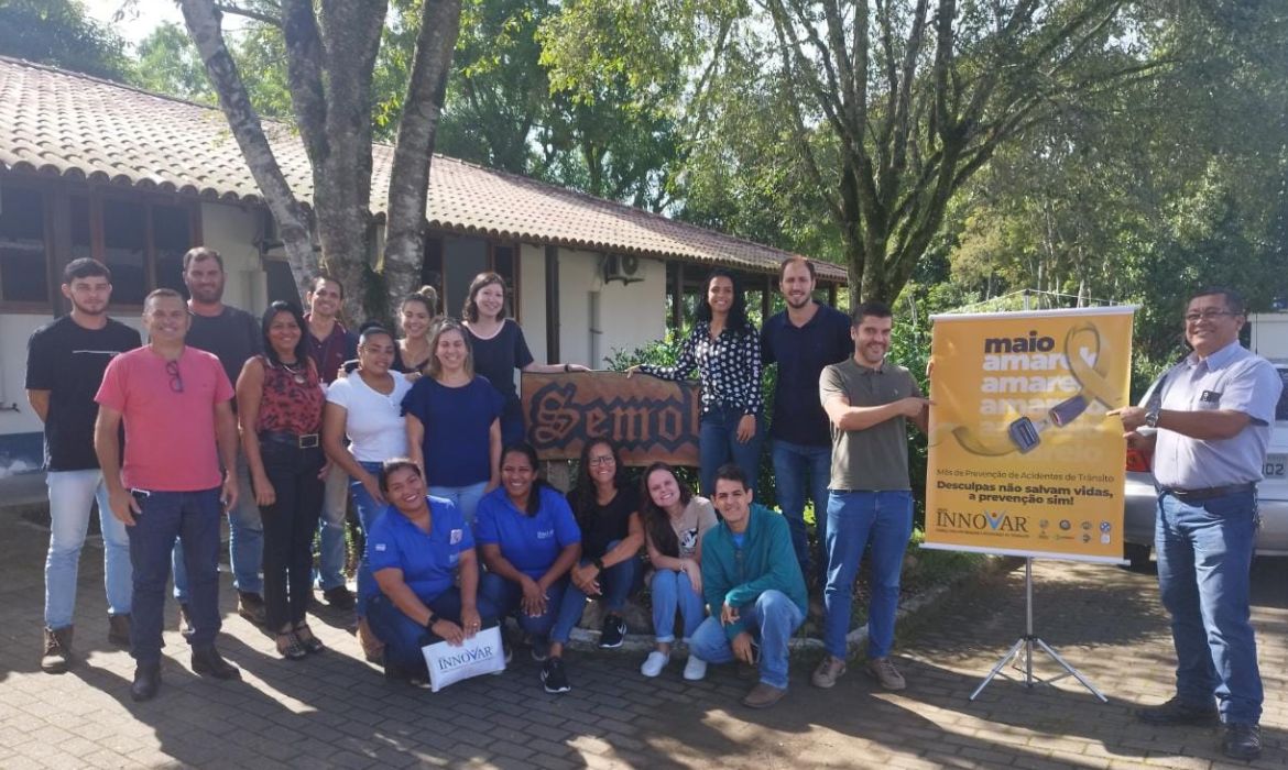 Maio Amarelo: orientação e conscientização sobre acidentes de trânsito para servidores