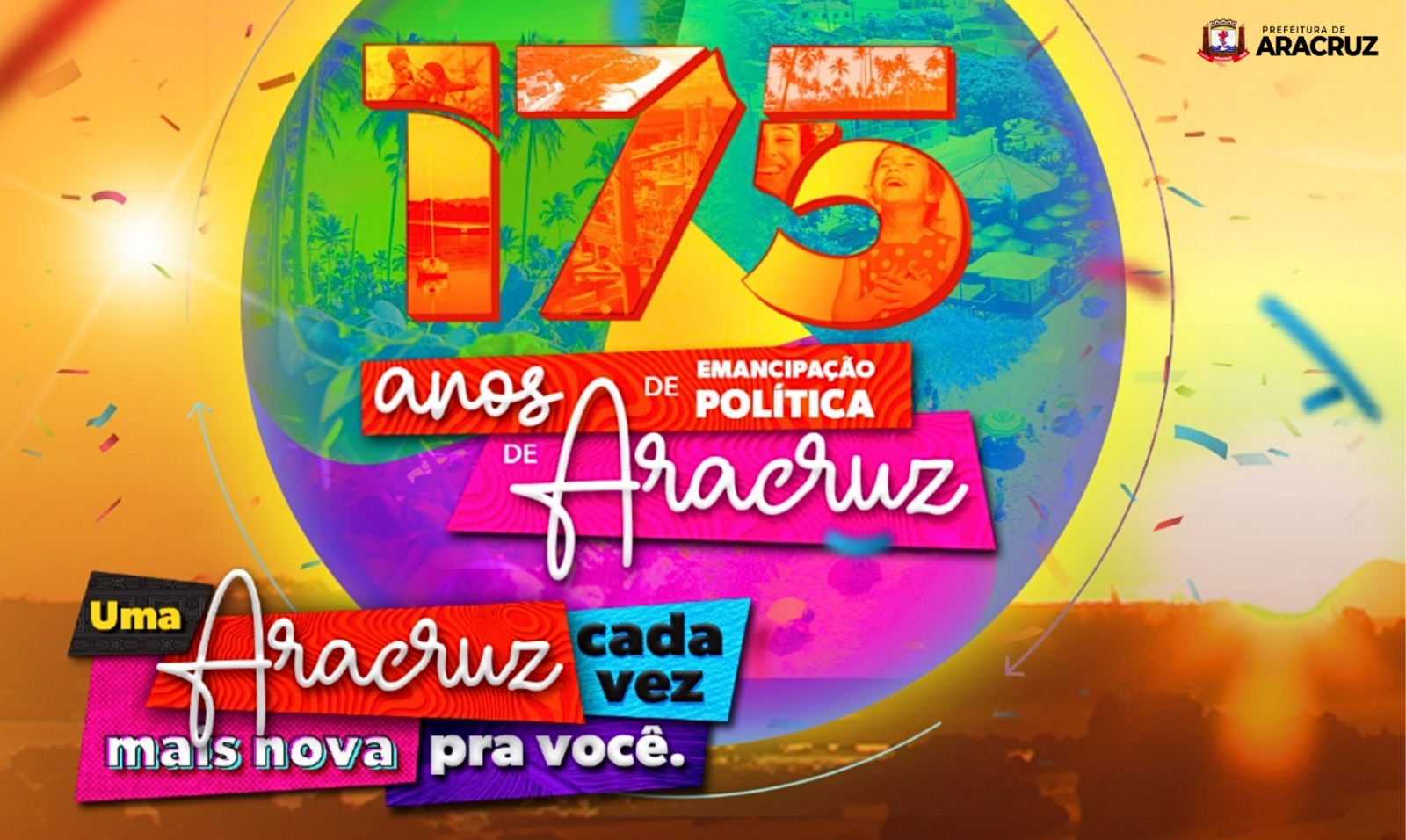 Aracruz 175 anos: prefeitura realiza festa entre os dias 31 de março a 03 de abril