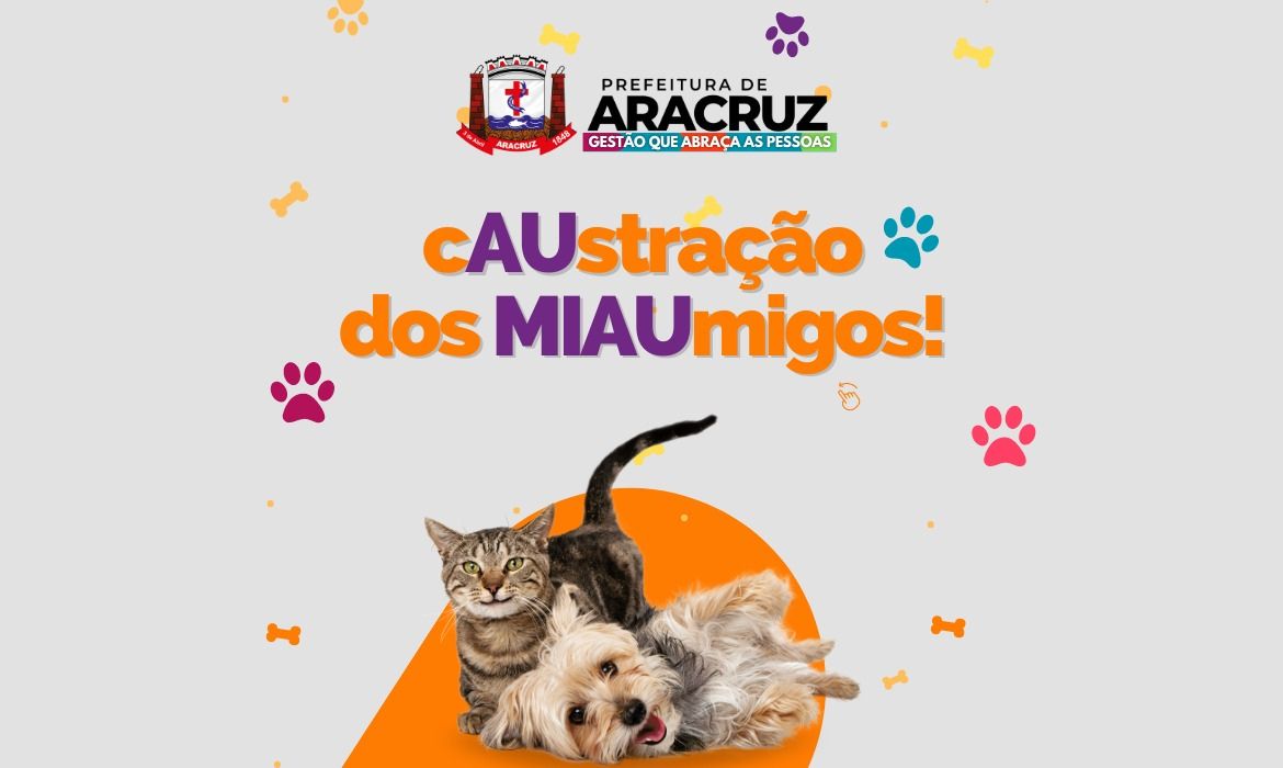 Prefeitura de Aracruz inicia cadastro para castração de animais