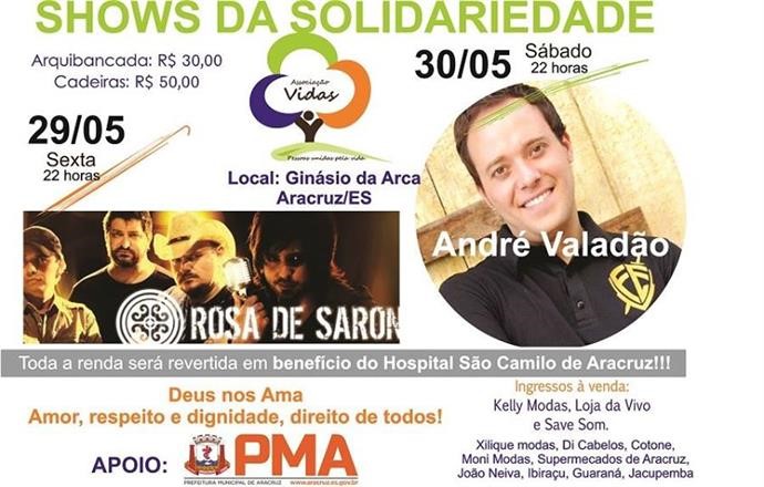 Prefeitura de Aracruz apoia Show da Solidariedade