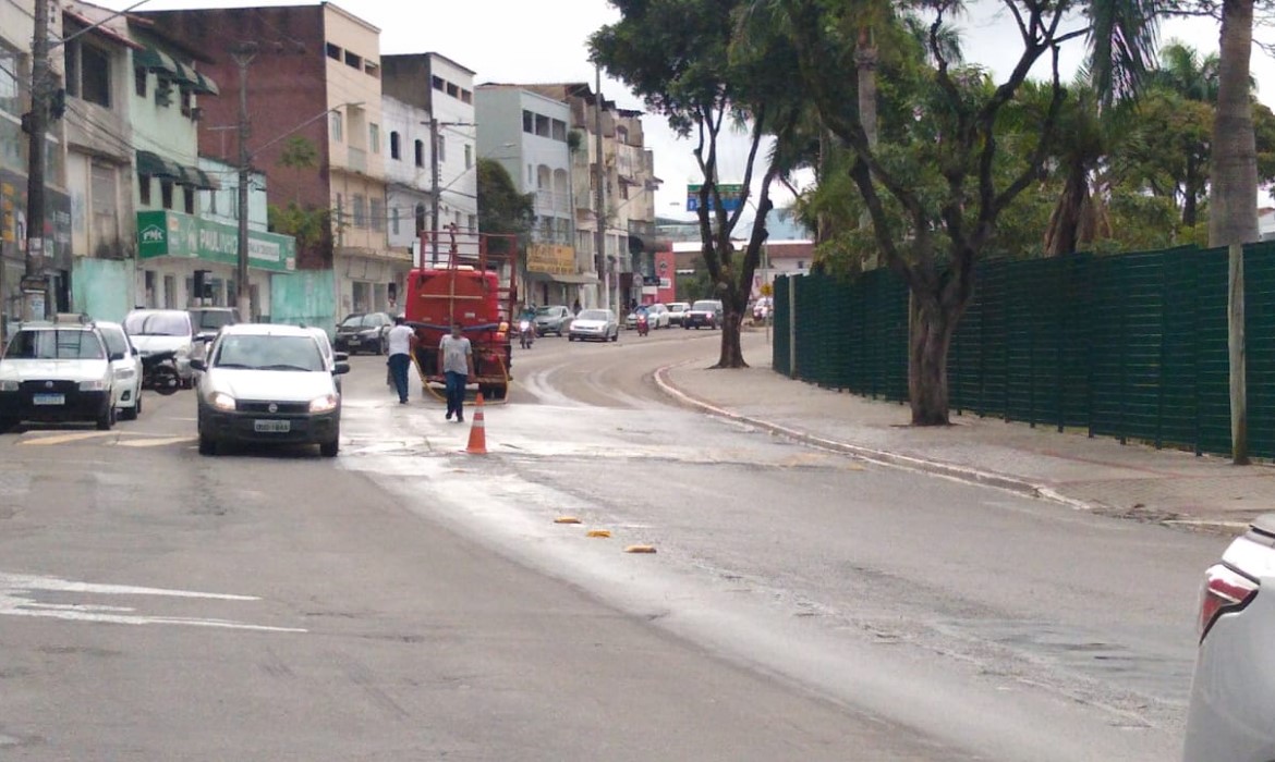 Prefeitura esclarece intervenções realizadas em vias no centro de Aracruz