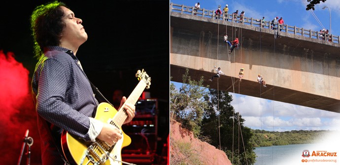 Santa Cruz foi palco de shows marcantes e esportes radicais no Festival de Inverno