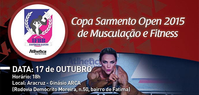 Secretaria de Esportes apoia competição de musculação em Aracruz