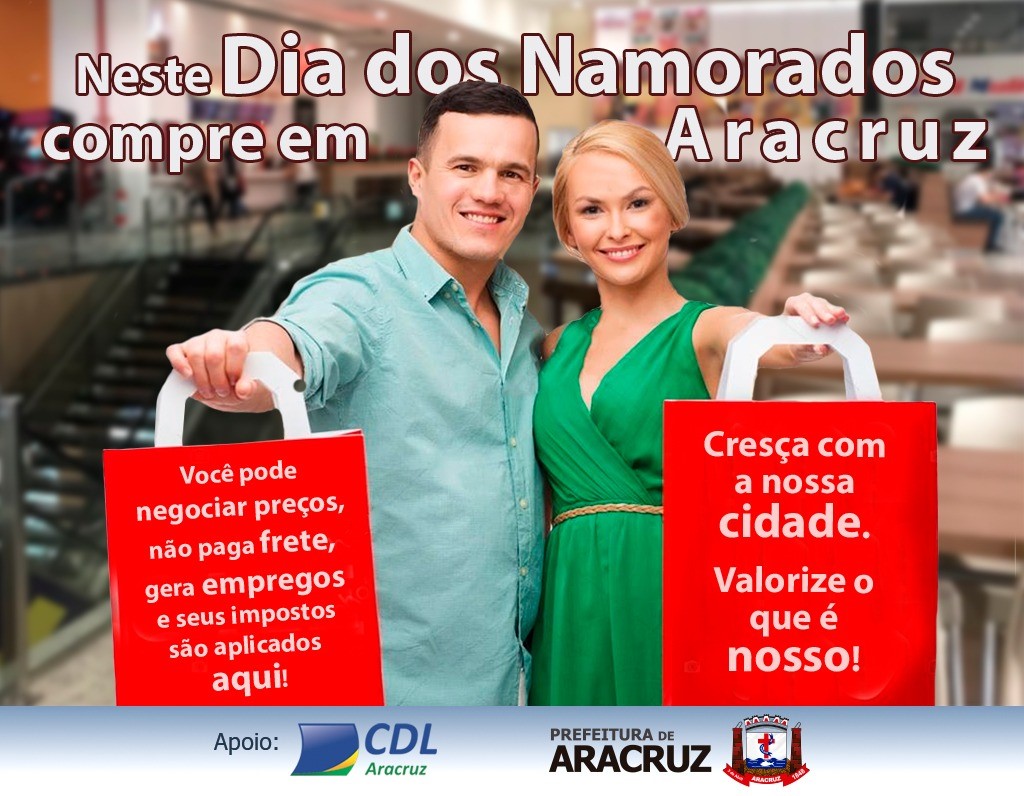 Dia dos Namorados: presenteie seu amor valorizando o comércio local