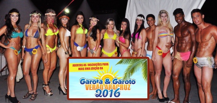 Inscrições para o “Garota e Garoto Verão Aracruz 2016” vão até 22 de janeiro