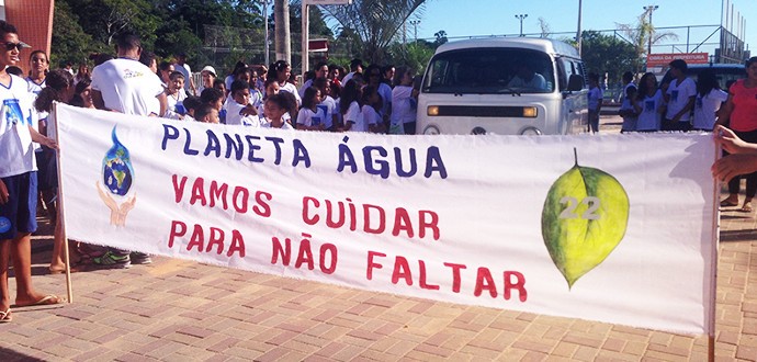 Prefeitura de Aracruz comemora o Dia Mundial da Água com ação em Jacupemba