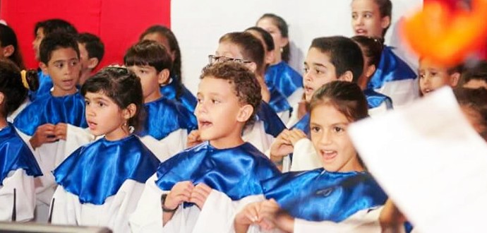 Educação: Alunos do Coral da CMEB Mário Leal e do Projeto de Violino participam da Feira Literária Capixaba