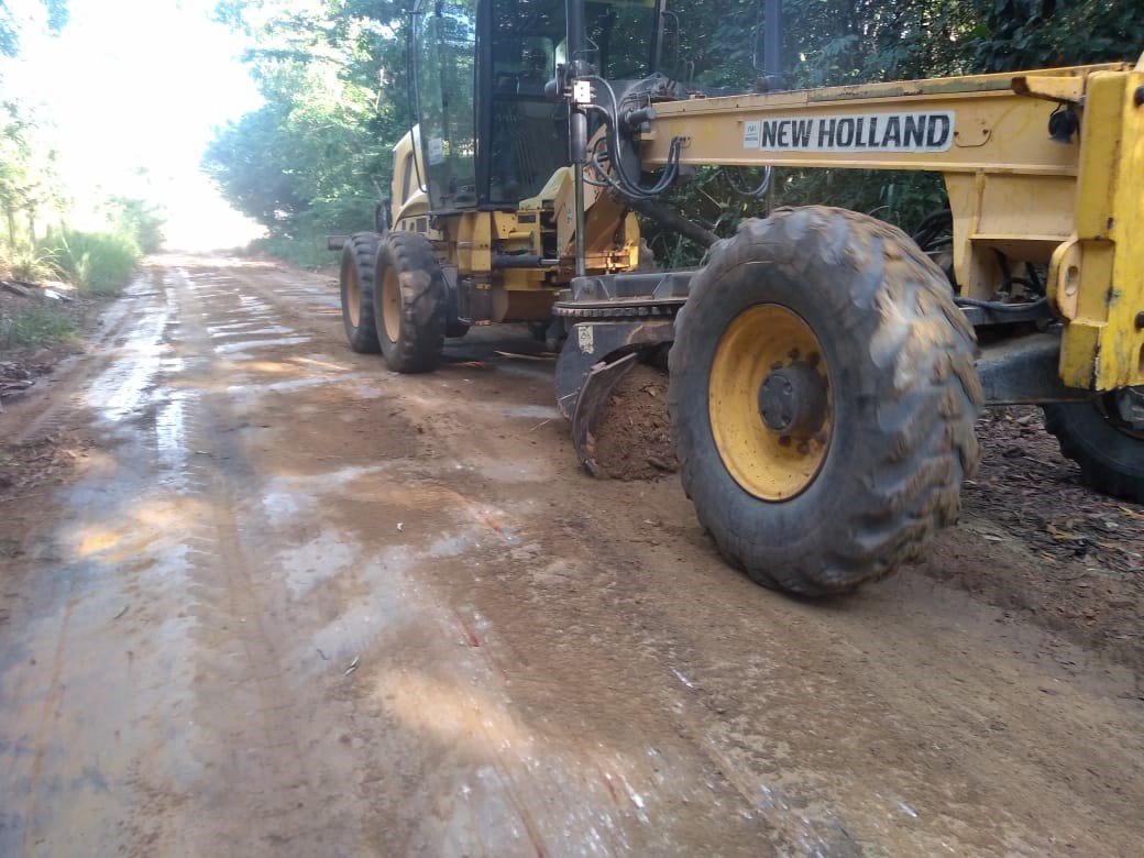 Setrans realiza serviços de manutenção em localidades de Aracruz