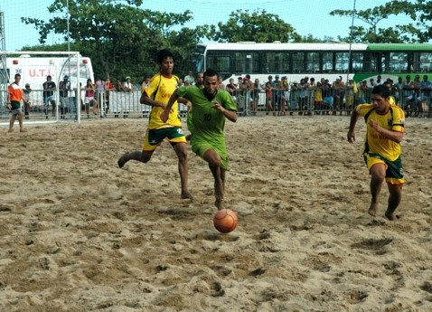 Inscrições abertas para a fase seletiva do Torneio de Verão de Beach Soccer