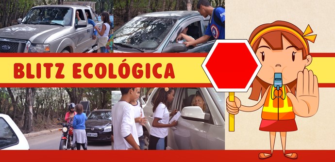 Alunos da EMEF Ezequiel Fraga Rocha promovem blitz ecológica 