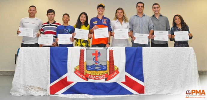 Bolsa Atleta é apresentado ao município com ganhadores do Programa