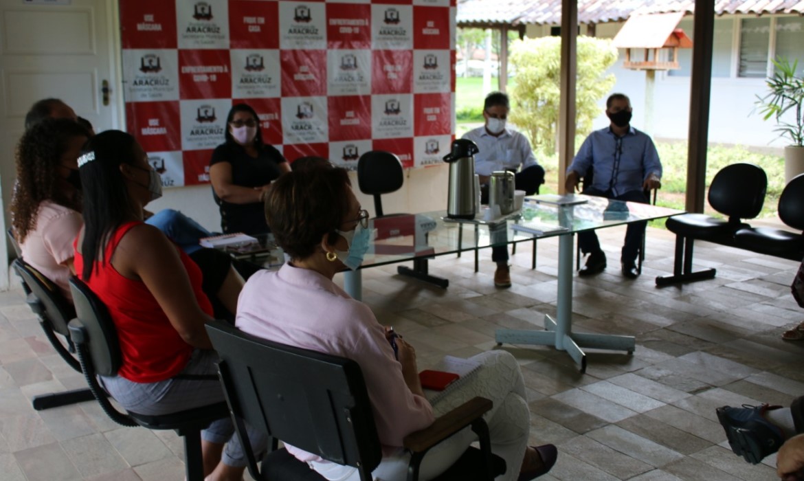 Comitê de Ações de Enfrentamento a Covid-19 se reuniu na tarde de hoje (22) em Aracruz