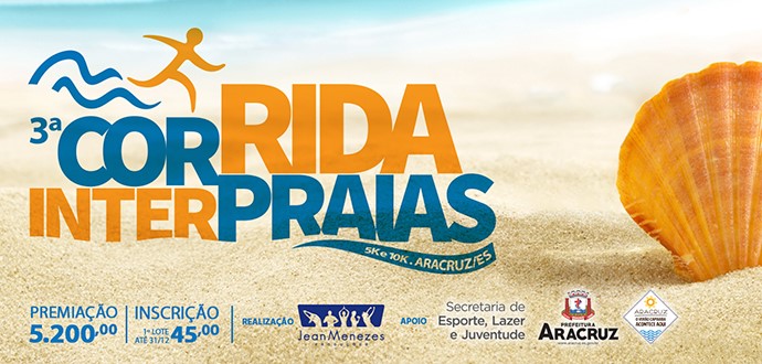 Corrida Interpraias promete agitar o verão na orla de Aracruz em janeiro