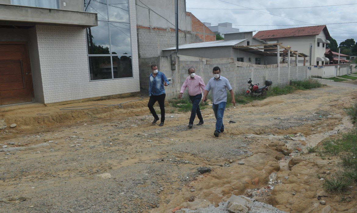 Prefeitura de Aracruz estuda pavimentação das ruas do Planalto 