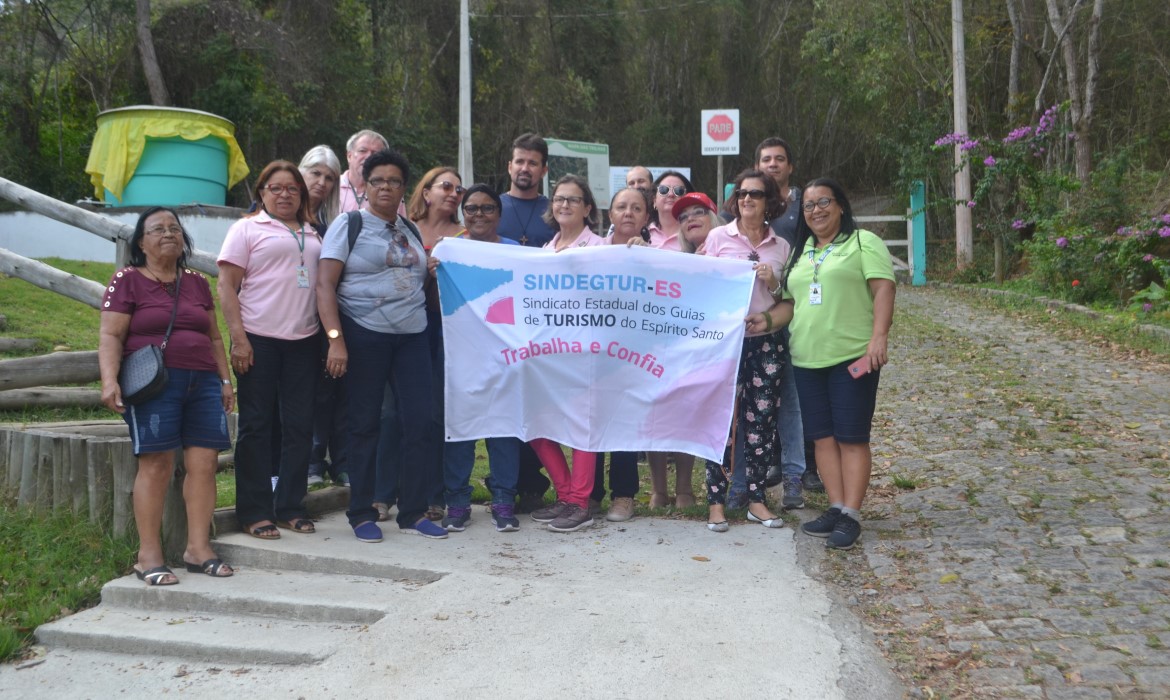 Estudantes do curso de Guia de Turismo conhecem belezas e encantos de Aracruz