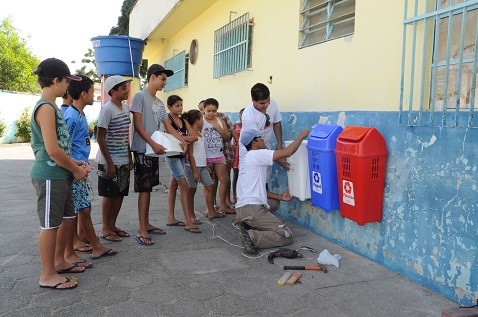 EDUCAÇÃO - Escolas da rede municipal de Aracruz participam de ação ambiental   