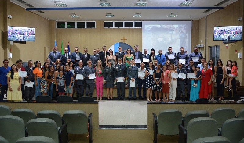 Prefeitura de Aracruz prestigia Sessão Solene que homenageou os 187 anos da Polícia Militar do Espírito Santo 