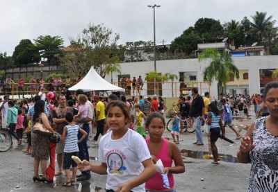 Brincadeiras e muita diversão animam Dia das Crianças em Aracruz