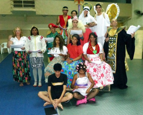 Alunos das Oficinas de Teatro ensaiam “Auto de Natal”