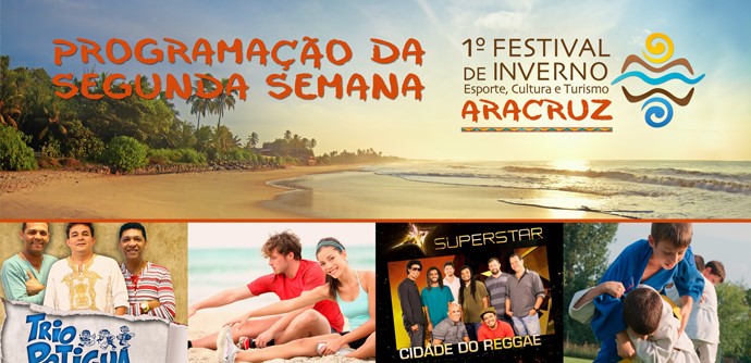 Programação do Festival de Inverno para a segunda semana