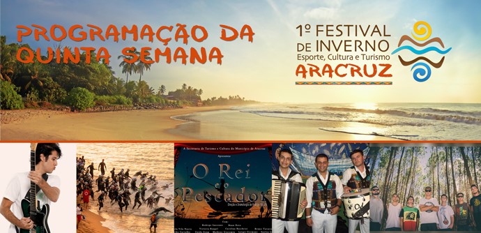 Festival de Inverno chega ao final da primeira edição e se consolida no calendário cultural de Aracruz