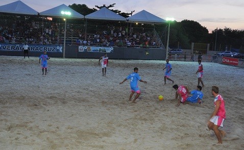 Aracruz estreia contra o Colatina no estadual de Beach Soccer