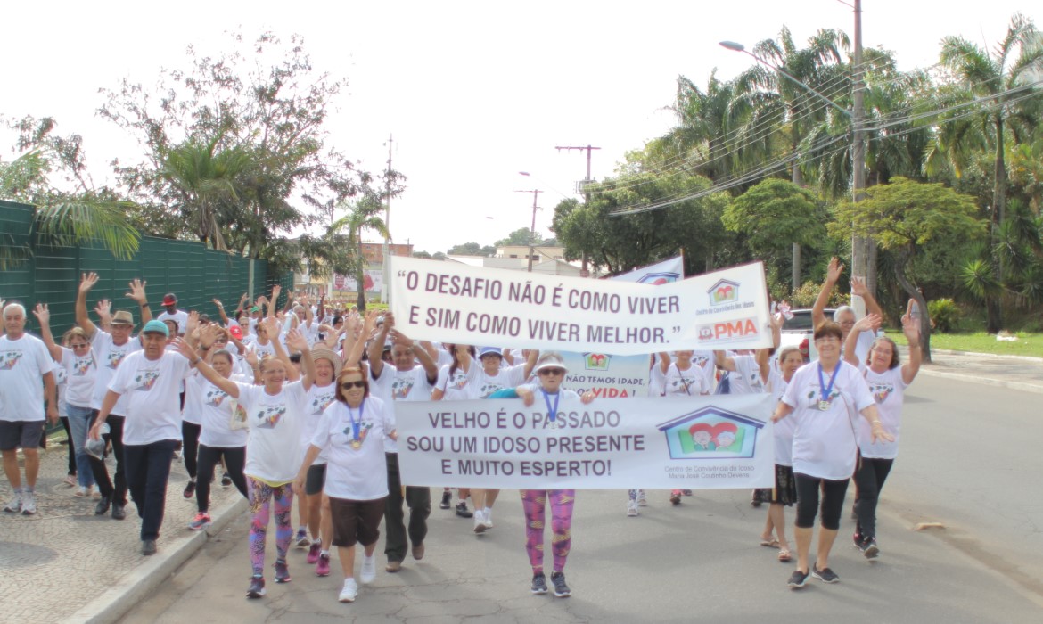 Semana do Idoso termina nesta sexta (04) com caminhada da terceira idade em Aracruz