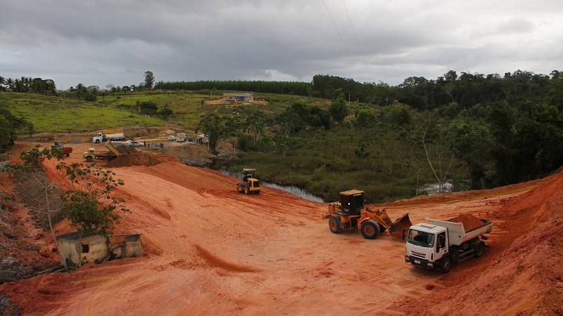 Na reta final: Barragem de Jacupemba vai abastecer mais de 1.800 casas na estiagem