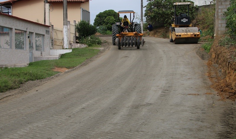 Prefeitura de Aracruz começa revitalizar vias não pavimentadas com o REVSOL