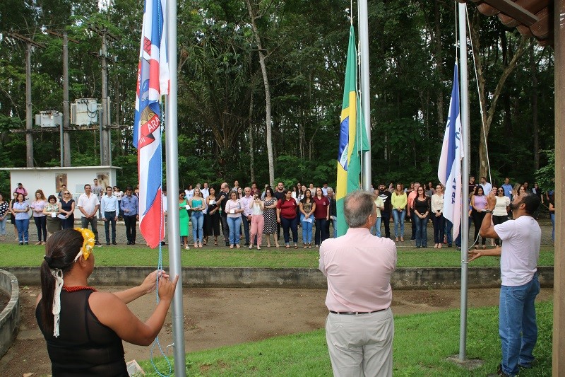 Prefeitura de Aracruz realiza cerimônia em comemoração ao Dia da Bandeira