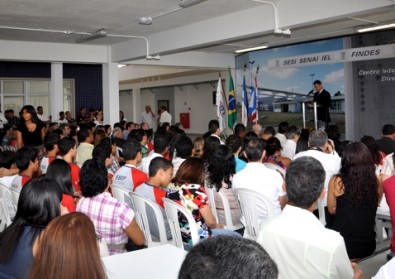 Prefeitura e Findes inauguraram no último sábado o Centro Integrado SESI/SENAI/IEL em Aracruz 