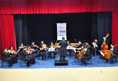 Apresentação da Orquestra Camerata Sesi emociona público de Aracruz 