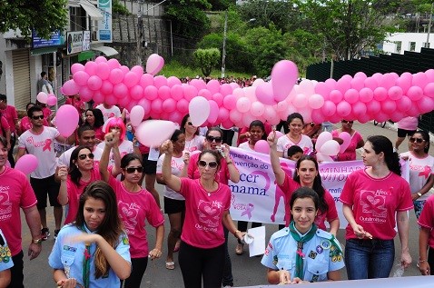 Caminhadas encerram o Outubro Rosa em Aracruz