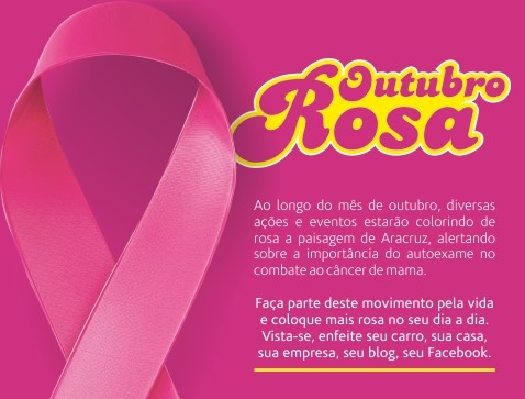 Prefeitura de Aracruz prepara ações para o Outubro Rosa 